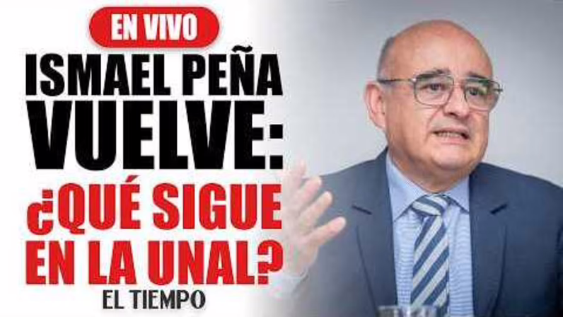 Tras ser posesionado en el cargo por decisión judicial, el profesor expone su lectura del momento que atraviesa la universidad pública más importante del país y los retos que vienen. #ElTiempo #NoticiasColombia #ÚltimaHora #UniversidadNacional #IsmaelPeña #Unal #EducacionSuperior #Colombia #AutonomiaUniversitaria #NoticiasBogota
SUSCRÍBETE: https://bit.ly/eltiempoYT
Síguenos en nuestras redes sociales:
X: https://twitter.com/eltiempo
Facebook: https://www.facebook.com/eltiempo
Instagram: https://www.instagram.com/eltiempo
El Tiempo es el medio líder de noticias en Colombia, caracterizado por sus investigaciones y reportajes exclusivos, sobre: justicia, deportes, economía, política, cultura, tecnología, innovación, cambio climático, entre otros eventos noticiosos en Colombia y el mundo.
Para mayor información ingresa a: https://www.eltiempo.com
Otros canales de El Tiempo
Citytv: https://www.youtube.com/c/citytvbogota
Bravíssimo Citytv: https://www.youtube.com/c/BRAVISSIMOCITYTV
Portafolio: https://www.youtube.com/user/PortafolioCO
Futbolred: https://www.youtube.com/c/FutbolRedCO