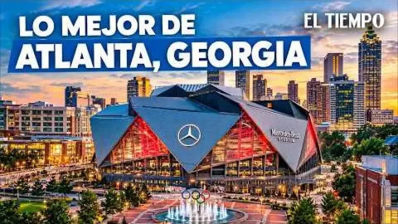 #ElTiempo #Atlanta #Georgia #EstadosUnidos #Viajes #Turismo
Atlanta, Georgia es mucho más que una gran ciudad de Estados Unidos. En este recorrido descubrimos algunos de sus lugares más sorprendentes: el Georgia Aquarium, el Mercedes-Benz Stadium, el Delta Flight Museum, el Centro Nacional de Derechos Civiles y Humanos, el World of Coca-Cola y el High Museum of Art.
SUSCRÍBETE: https://bit.ly/eltiempoYT
Síguenos en nuestras redes sociales:
X: https://twitter.com/eltiempo
Facebook: https://www.facebook.com/eltiempo
Instagram: https://www.instagram.com/eltiempo
El Tiempo es el medio líder de noticias en Colombia, caracterizado por sus investigaciones y reportajes exclusivos, sobre: justicia, deportes, economía, política, cultura, tecnología, innovación, cambio climático, entre otros eventos noticiosos en Colombia y el mundo.
Para mayor información ingresa a: https://www.eltiempo.com
Otros canales de El Tiempo
Citytv: https://www.youtube.com/c/citytvbogota
Bravíssimo Citytv: https://www.youtube.com/c/BRAVISSIMOCITYTV
Portafolio: https://www.youtube.com/user/PortafolioCO
Futbolred: https://www.youtube.com/c/FutbolRedCO