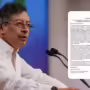 Denuncia contra el presidente Gustavo Petro.