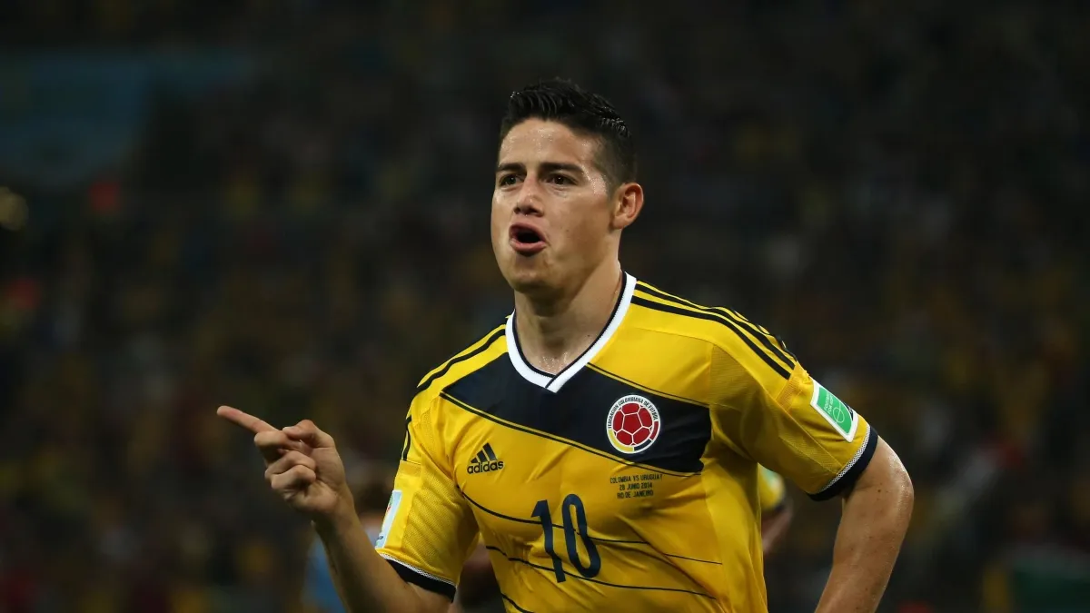 Gol de James Rodríguez a Uruguay, entre los cinco mejores de la historia de los Mundiales para The Athletic: video