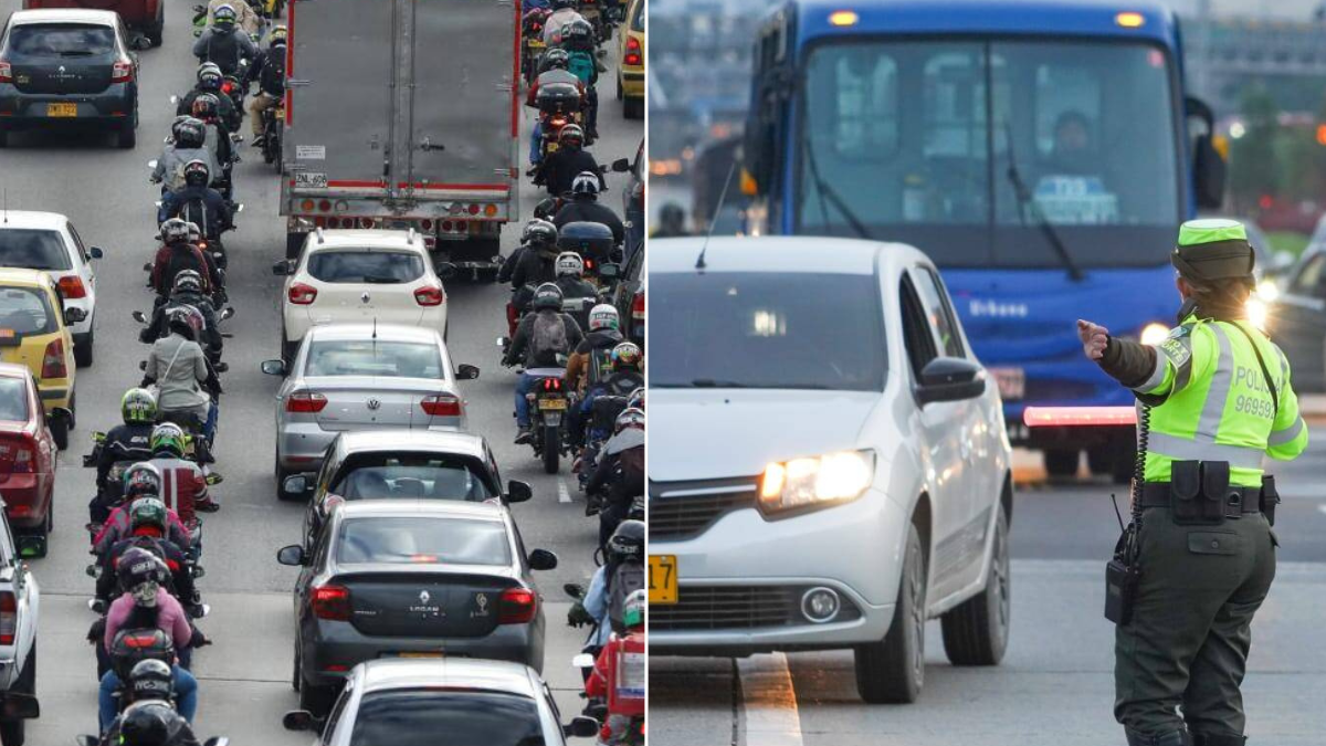 Nuevas reglas de pico y placa en Bogotá generan confusión entre conductores