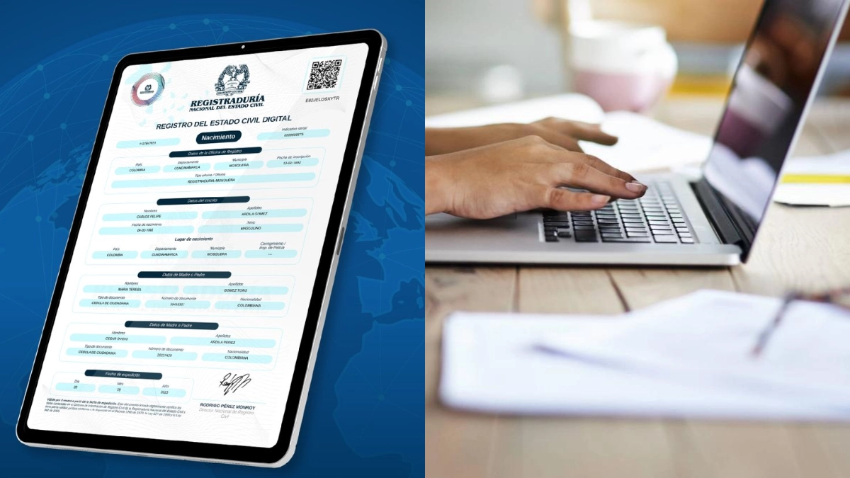 Así puede descargar una copia del registro civil de nacimiento por internet: conozca cuánto vale y el paso a paso