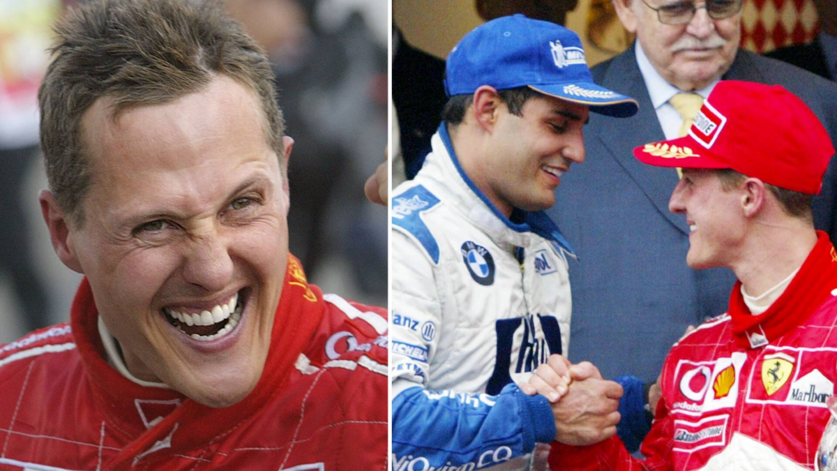 Juan Pablo Montoya habló sin pelos en la lengua y señaló que pudo correr para Ferrari: 'No me sorprendería que Schumacher bloqueara mi fichaje'