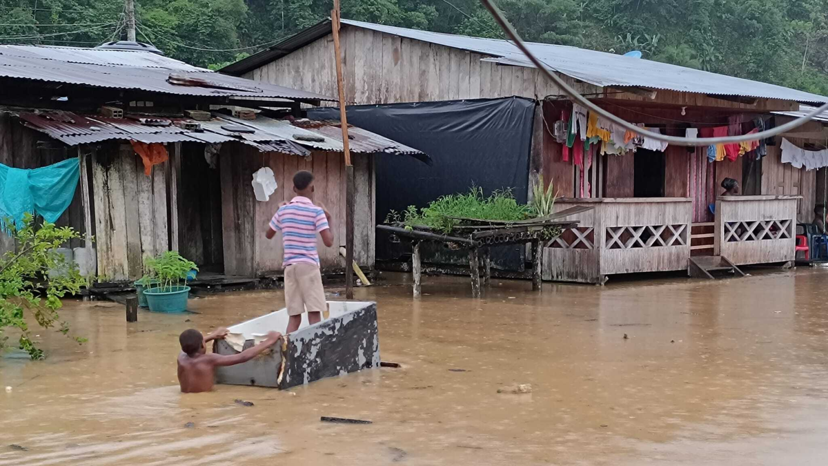 Chocó: se agudiza la emergencia por creciente del río Baudó