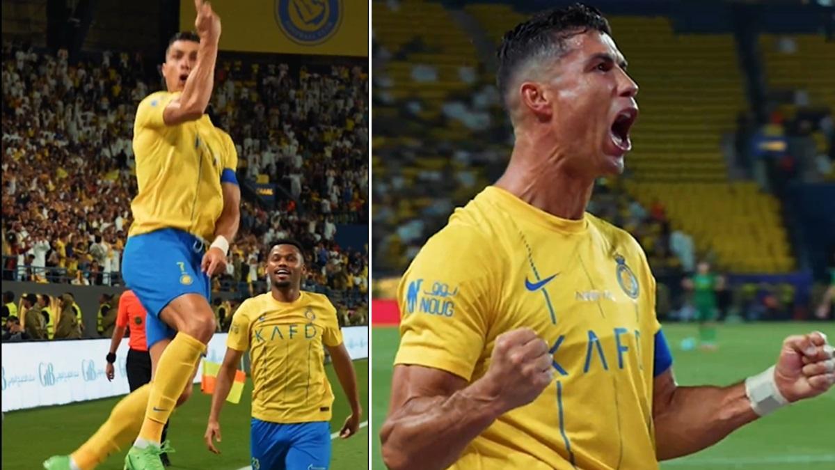 Cristiano Ronaldo da dos pasos más hacia los 1000 goles: nuevo doblete en victoria del Al Nassr; video