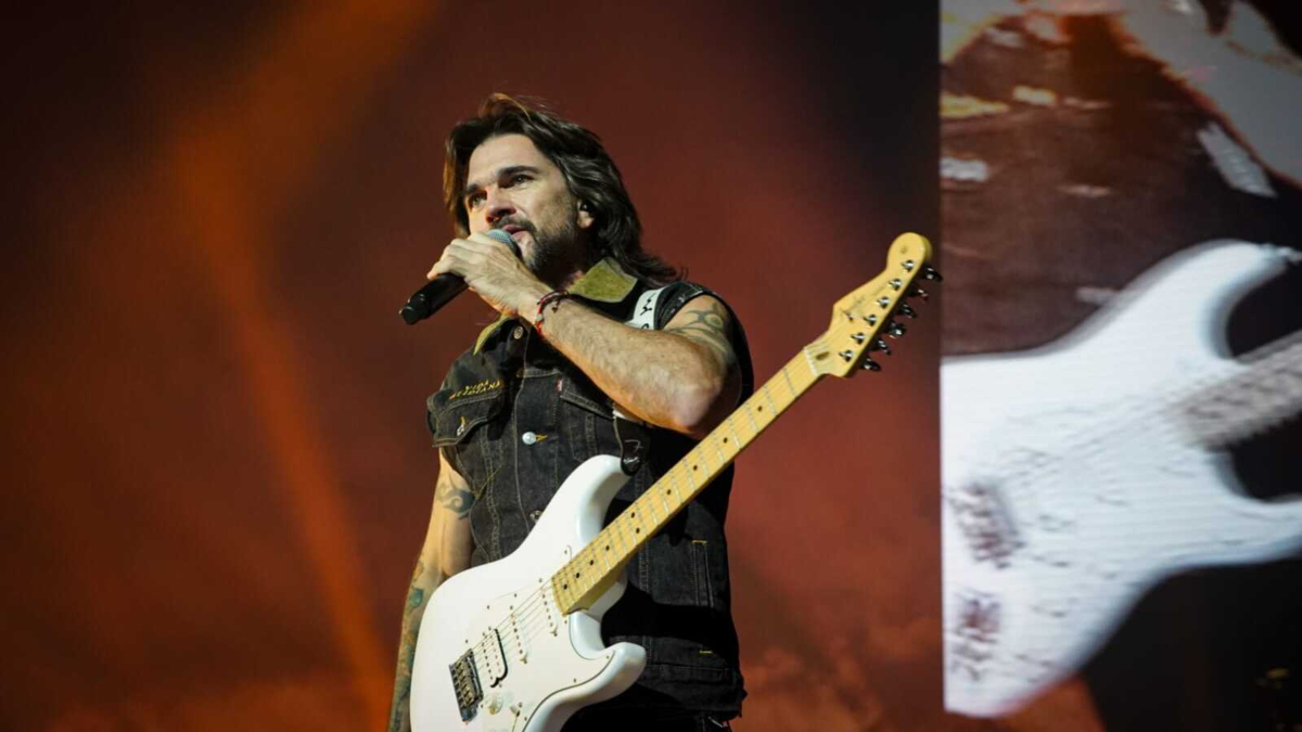 Así fue el concierto de Juanes en el Movistar Arena de Bogotá