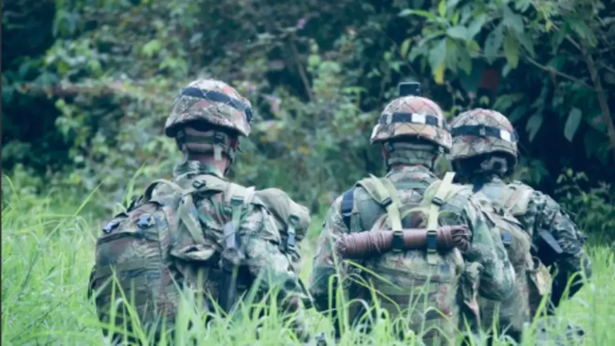 ¿Qué hay detrás de la asonada con quema de vehículos contra el Ejército en zona rural de Sonsón, en Antioquia? Una carretera fue bloqueada