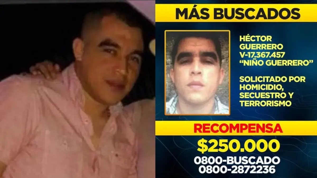 La baja de alias Niño Guerrero, por ataque de EE. UU., mortal campanazo para capos guerrilleros refugiados en Venezuela