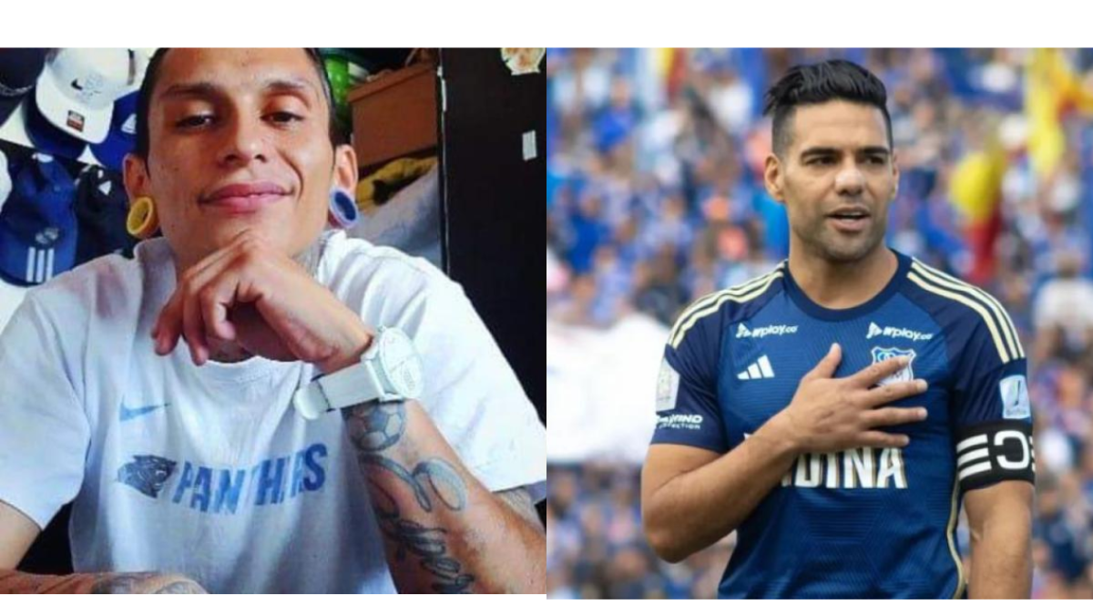 Conmovedor mensaje que Falcao le dejó a Javier Acosta, hincha de ...