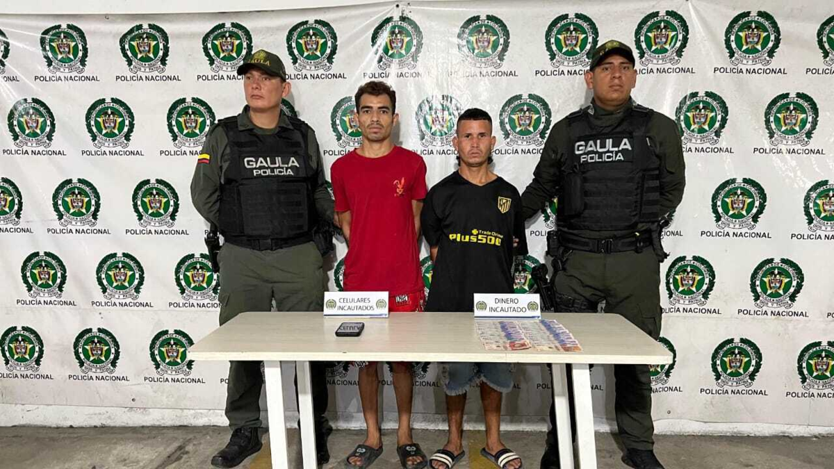 Dos hombres capturados en Soledad por extorsión: detenidos tras amenaza ...