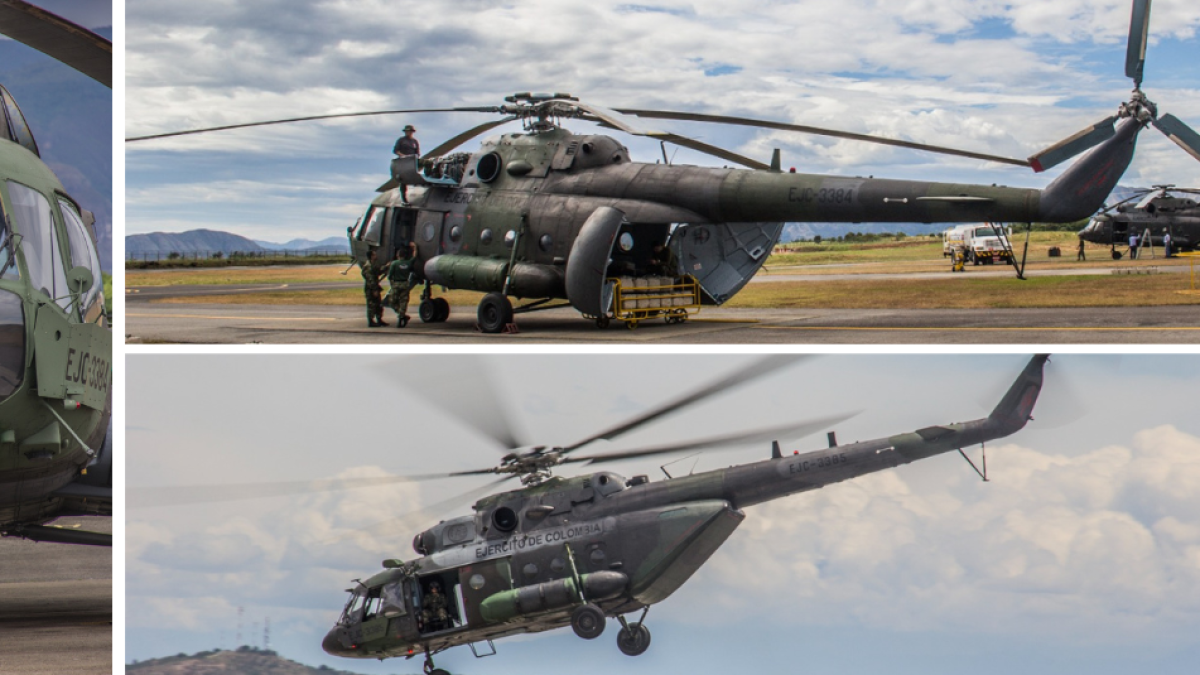 Mindefensa abre proceso sancionatorio por incumplimiento en mantenimiento de helicópteros MI-17