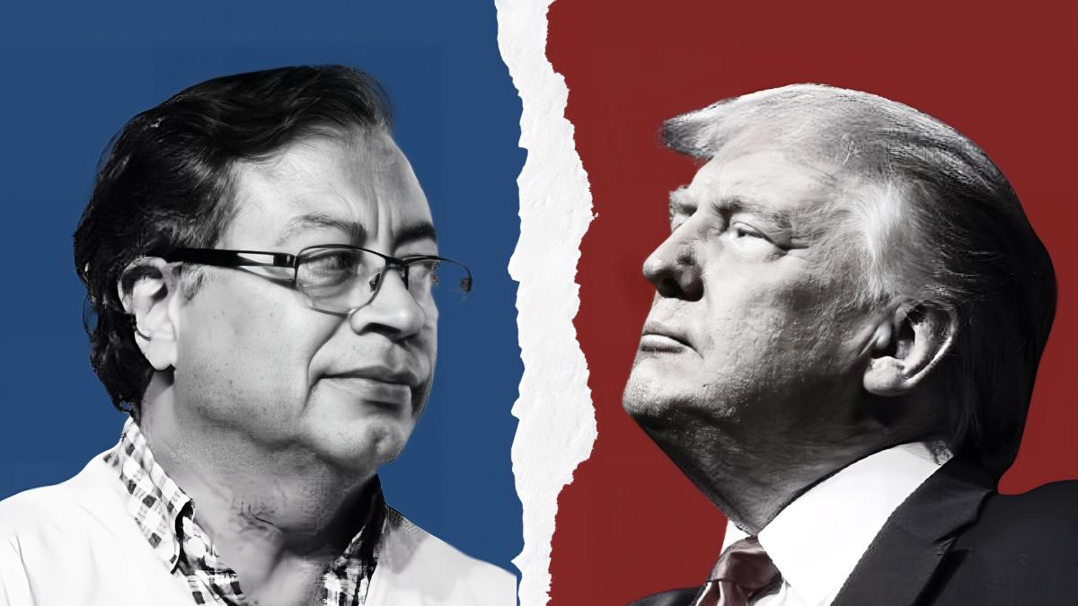 Donald Trump acusa al presidente Gustavo Petro de ser 'líder del narcotráfico' y anuncia que eliminará 'cualquier forma de pago o subsidio' a Colombia