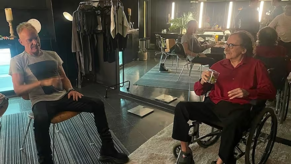'In the City', la canción que une a dos leyendas del rock en inglés y en español: Sting y Charly García