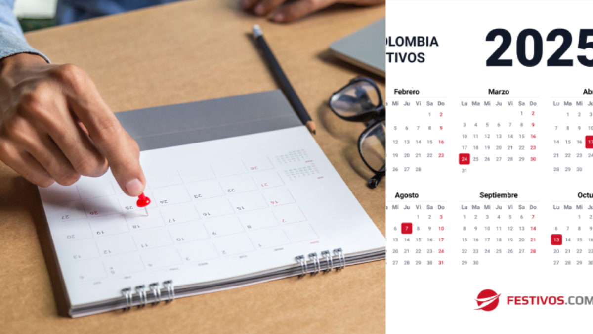 ¿Cuántos días festivos quedan en Colombia en el 2025? Octubre tendrá puente festivo