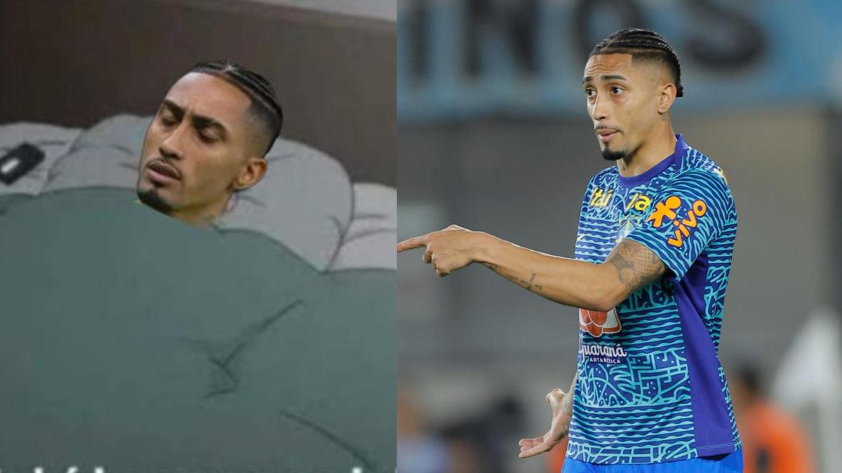 Los memes no dejan tranquilo a Raphinha tras picar el partido: la ...