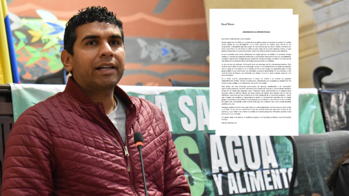 David Racero responde por audios que demostrarían condiciones ...