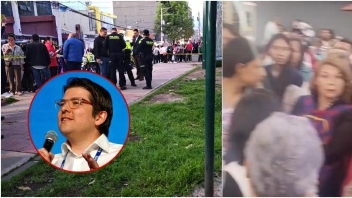 Agentes de la Fiscal??a volvieron al parque El Golfito, donde se cometi?? el ataque sicarial contra Miguel Uribe: ??a qu???