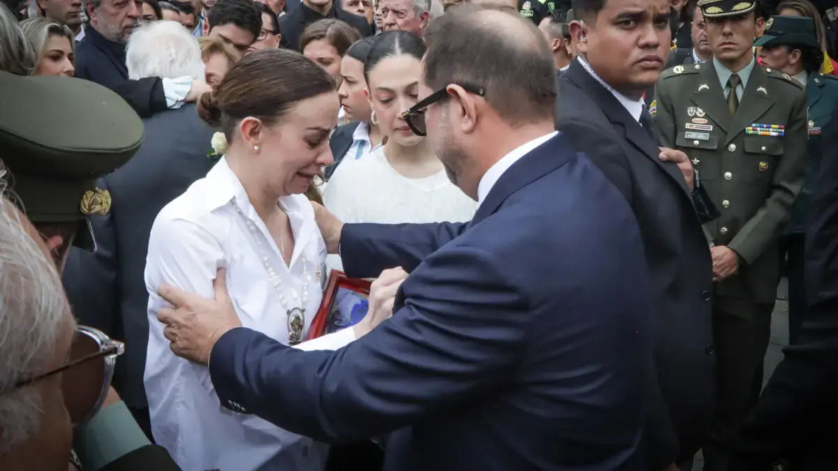 María Claudia Tarazona reveló que ella sintió cuando Miguel Uribe murió, incluso antes de que le confirmaran la noticia: 'Me faltó el aire'