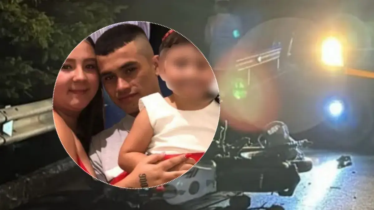 Pareja murió y su hija de cuatro años está en UCI tras brutal choque en Pereira: conductor de la camioneta que los embistió en su moto huyó del lugar