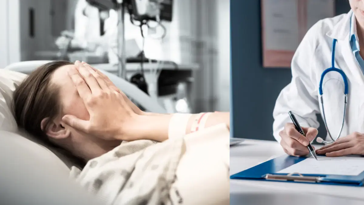 Joven fue al hospital por molestia en los ojos y los médicos descubrieron que tenía esclerosis múltiple