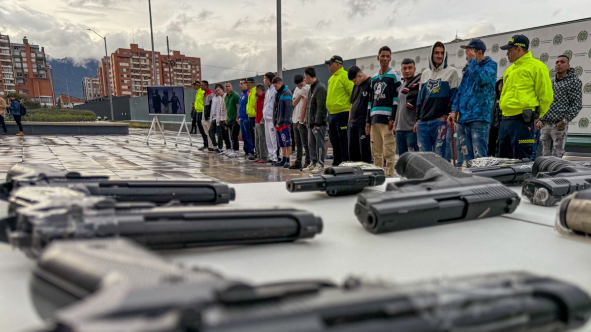 Alquiler de armas, precios desde $ 15.000 y redes de contrabando: así funciona el negocio ilegal en Bogotá y Cundinamarca