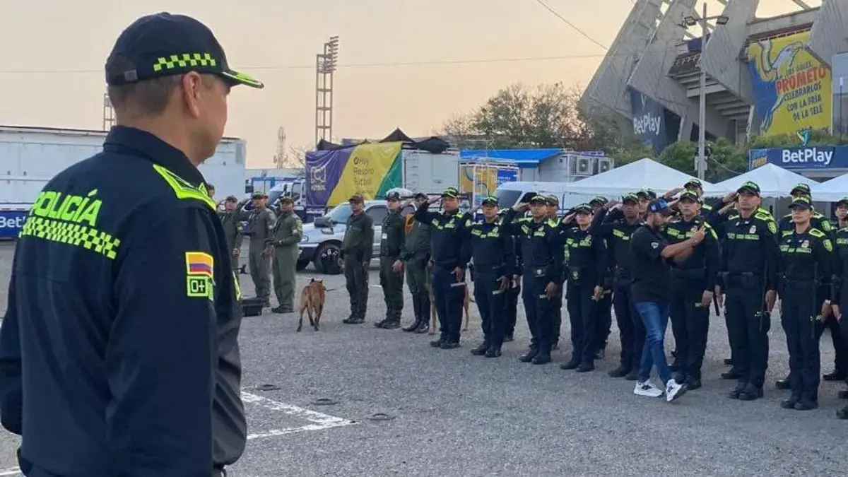 Eliminatorias al Mundial 2026: 1.300 policías, cierres viales y estrictas medidas en Barranquilla para garantizar la seguridad en el Metropolitano