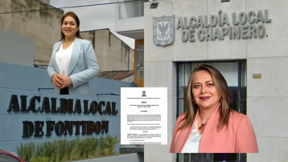 Contratos con sobrecostos, irregularidades y baja ejecución presupuestal: por esto salieron las alcaldesas de Chapinero y Fontibón