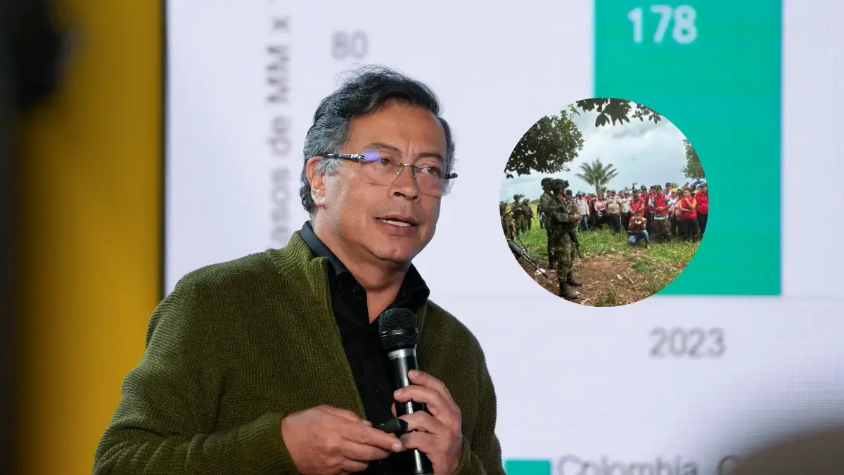 En medio de nuevo secuestro de militares, presidente Gustavo Petro anuncia el regreso de la fumigación aérea 'donde la ciudadanía ataque el Ejército'