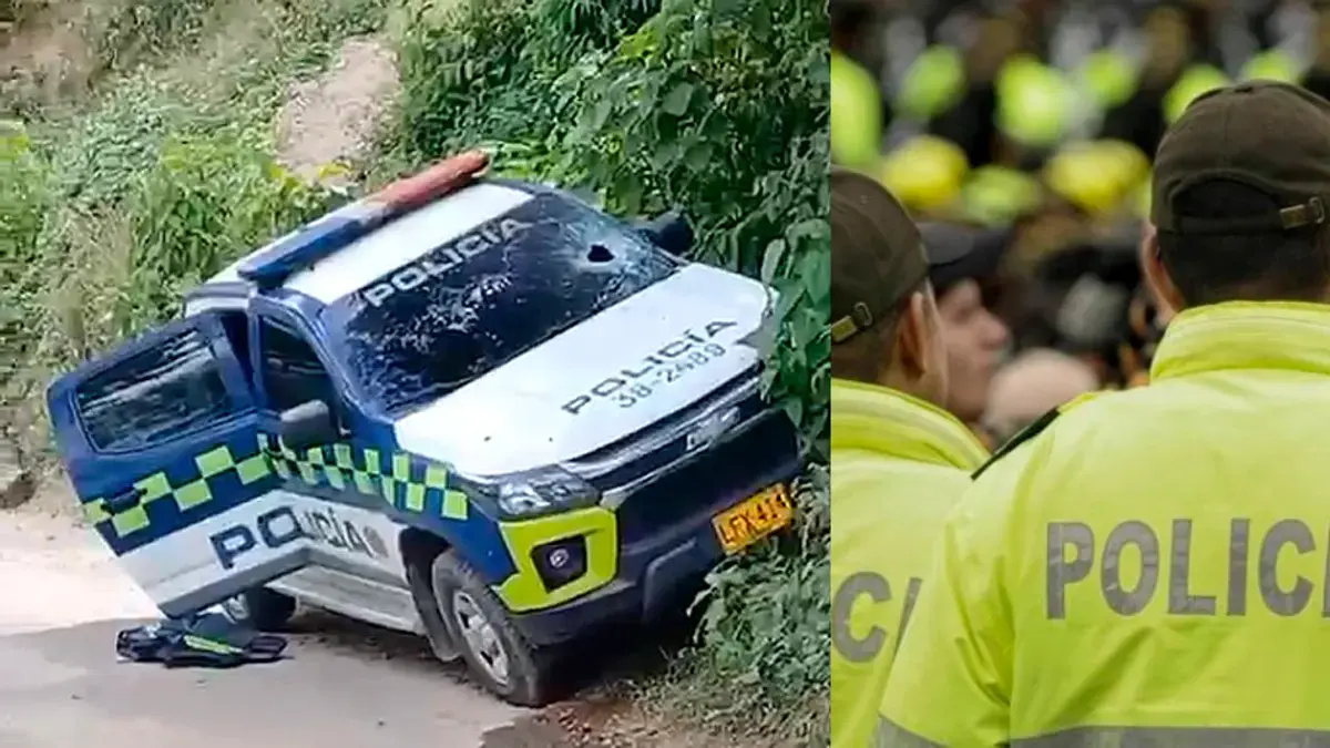 Policías que realizaban patrullaje en zona rural de Buriticá (Antioquia) fueron hostigados: uno de los uniformados resultó herido