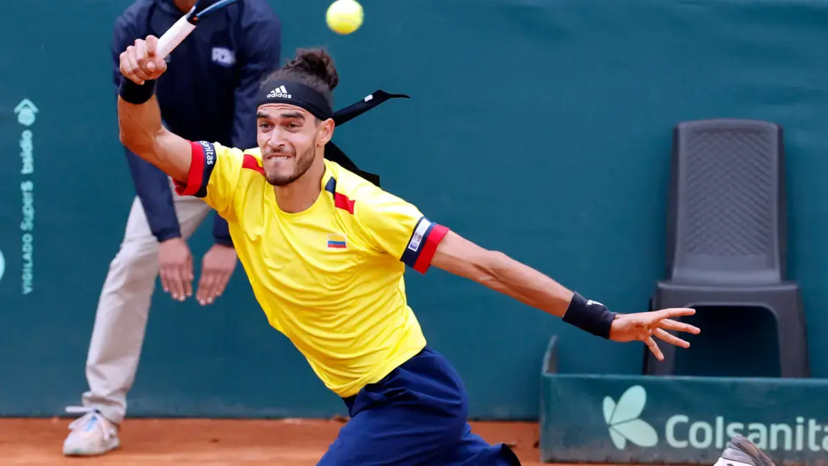 Eslovaquia y Colombia, en tablas en la primera jornada de la serie del Grupo I Mundial de la Copa Davis: Adriá Soriano dio la sorpresa