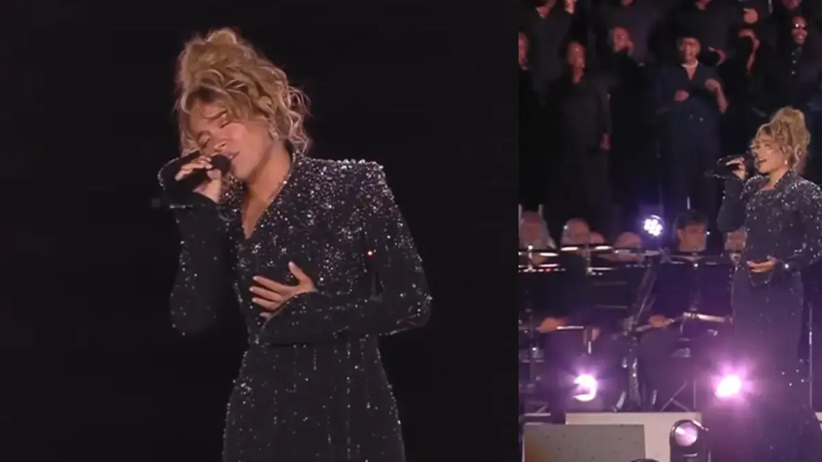 Videos| Así fue la presentación de Karol G en el evento ‘Grace for the World’ en el Vaticano: cantó con Andrea Bocelli