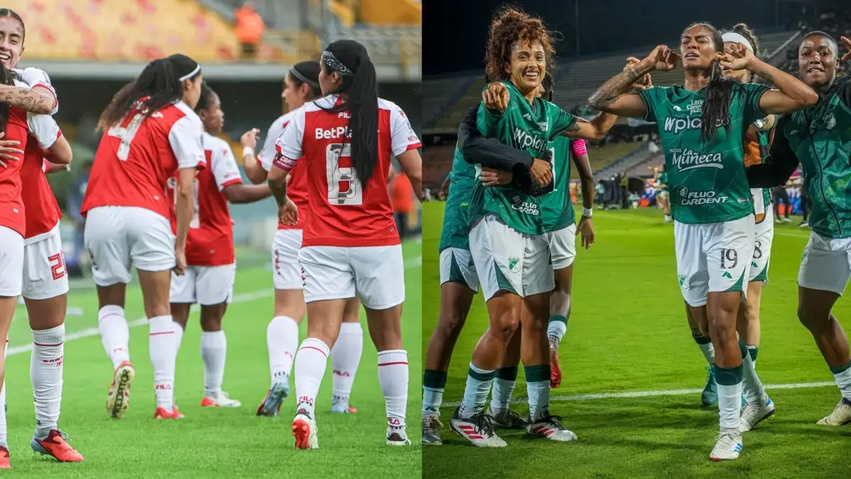 Independiente Santa Fe y Deportivo Cali se juegan este domingo algo más que el título de la Liga Femenina