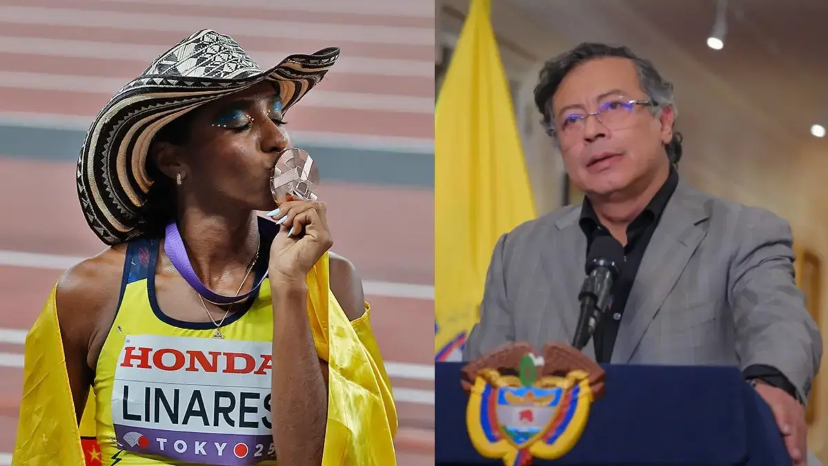 Natalia Linares, bronce en el Mundial de atletismo en salto largo, envía contundente mensaje al gobierno de Gustavo Petro tras rebaja del presupuesto