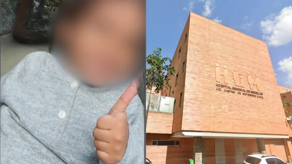 Murió el menor de 4 años que fue golpeado brutalmente por su padrastro en Medellín: 'Luchó durante 3 días para mantenerse con vida'