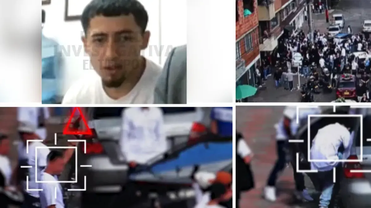La versión del sujeto capturado haciendo tiros al aire en el funeral de alias Jhon en Bogotá