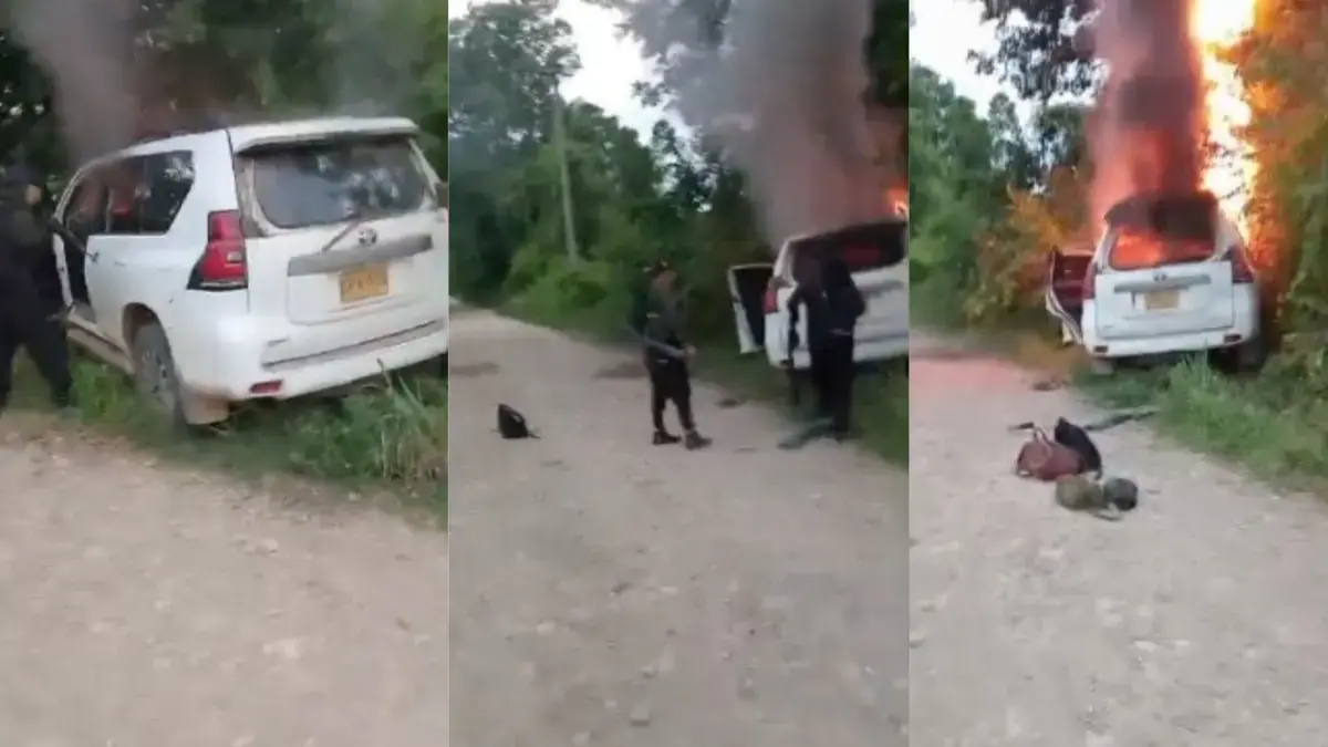 Reportan ataque del frente 33 a camioneta en la que se movilizaban integrantes del Eln: se registró en Catatumbo, cerca de la frontera con Venezuela