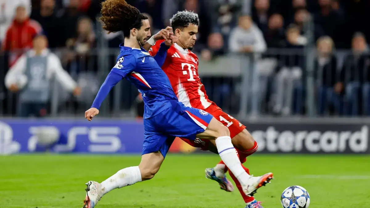 El Bayern Múnich de Luis Díaz comenzó bien en la Champions: venció al equipo que más gastó en fichajes en todo el mundo