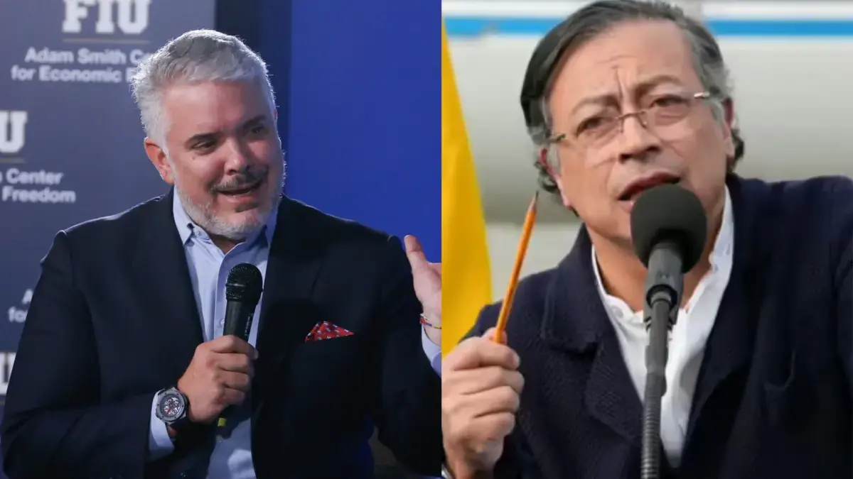 'Cálmese que fue a usted al que descertificaron': Iván Duque le responde al presidente Gustavo Petro tras alocución