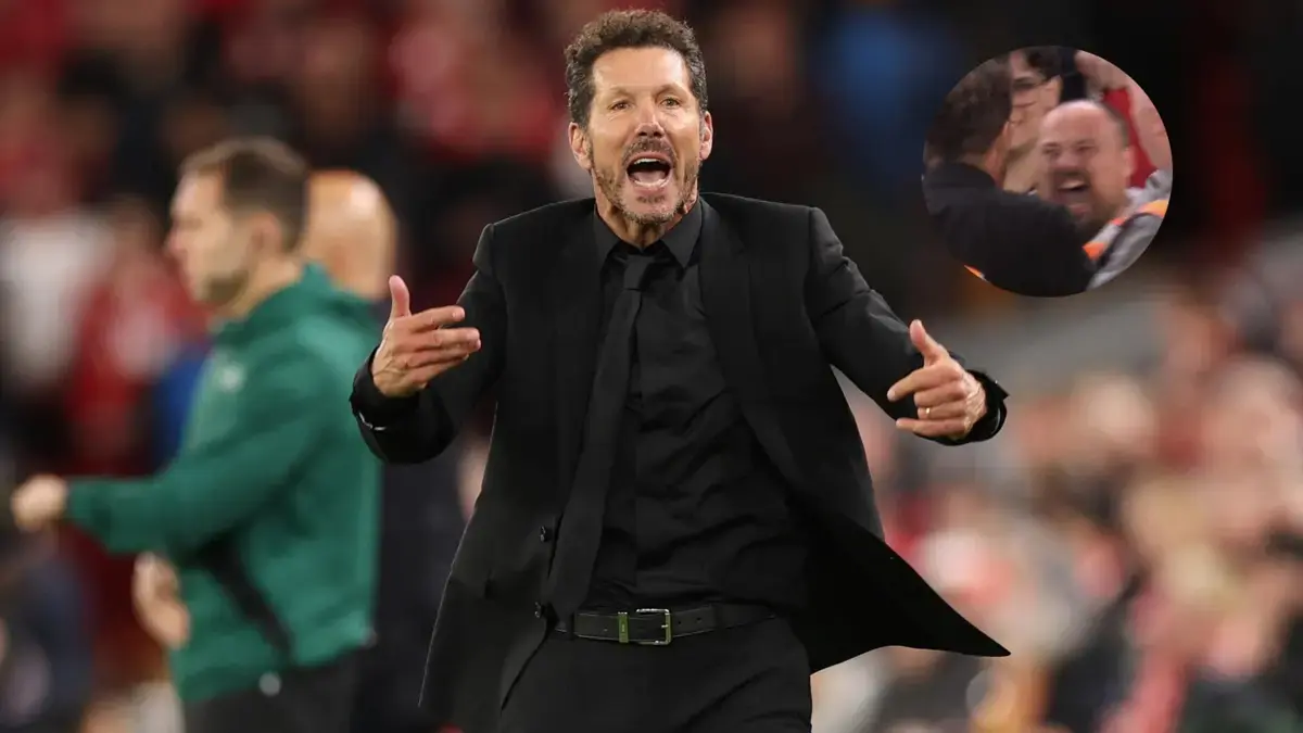 Habló el hincha del Liverpool que tuvo un fuerte encontrón con el 'Cholo' Simeone en la Champions League: 'Me escupieron, es un cobarde'