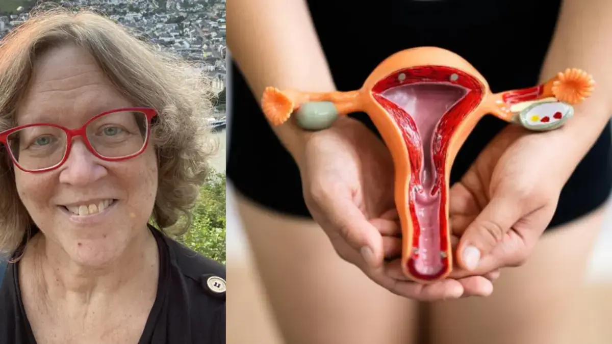 A mujer le dijeron que sus síntomas eran de menopausia, pero no fue hasta un accidente de carro que le revelaron que tenía cáncer de endometrio