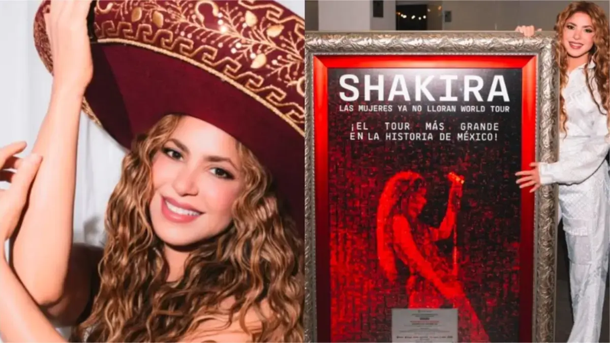 Este es el nuevo récord de Shakira por su gira de conciertos en México: 'El tour más grande de la historia'