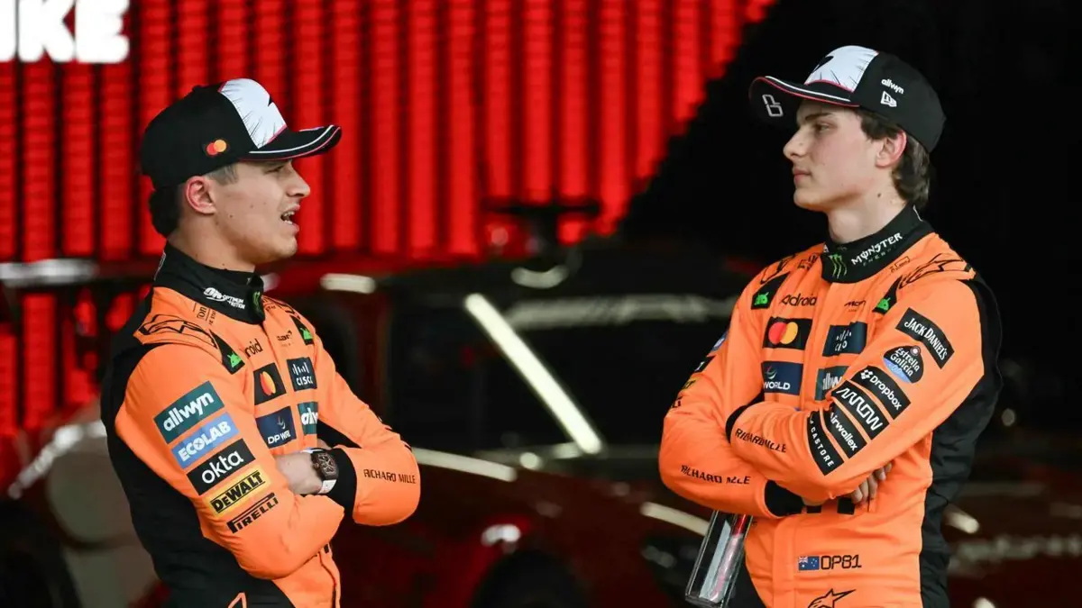 Enemigos íntimos: Oscar Piastri y Lando Norris, la pugna feroz de los ‘compañeros’ por la corona de la Fórmula 1