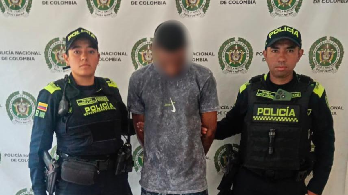 Así cayó alias Tombo, uno de los criminales más buscados en Chocó, quien fue capturado en un barrio popular de Medellín