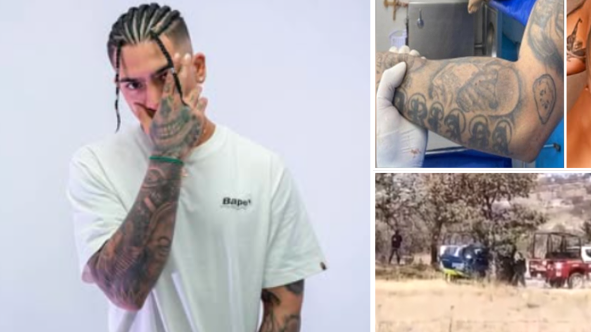 Los tatuajes por los que identificaron el cadáver de B-King, artista colombiano asesinado en México