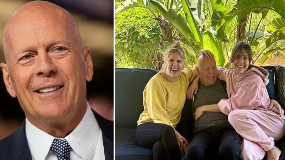 Reaparición de Bruce Willis tras ingresar a casa de reposo: una de sus hijas compartió conmovedora fotografía