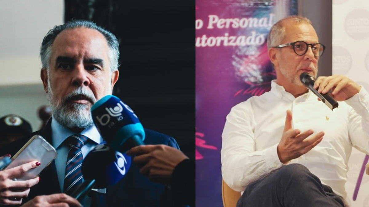 Nuevo choque entre Armando Benedetti y Alfredo Saade por esquema de seguridad del exjefe de despacho y ahora precandidato presidencial