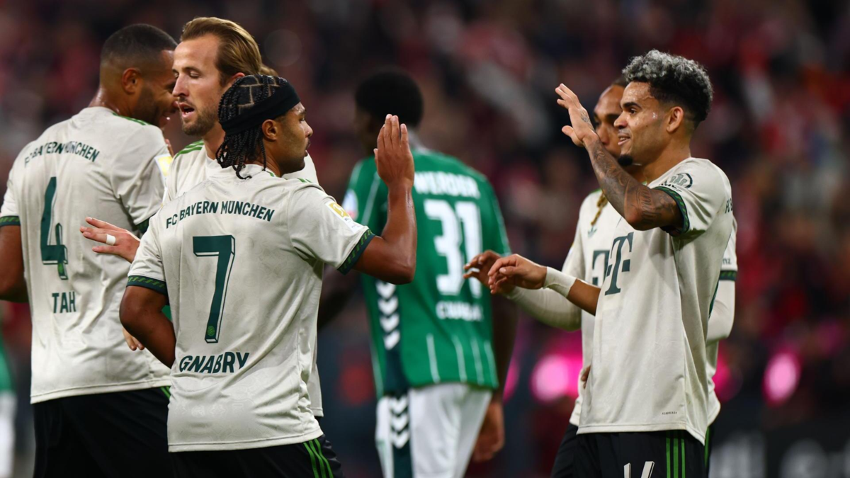 Bayern Múnich es una aplanadora con un Luis Díaz estelar: victoria por goleada contra Werder Bremen y con un gol en suspenso para el guajiro (video)