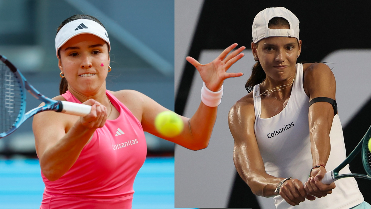 Camila Osorio y Emiliana Arango, debut y despedida en el Abierto de Australia