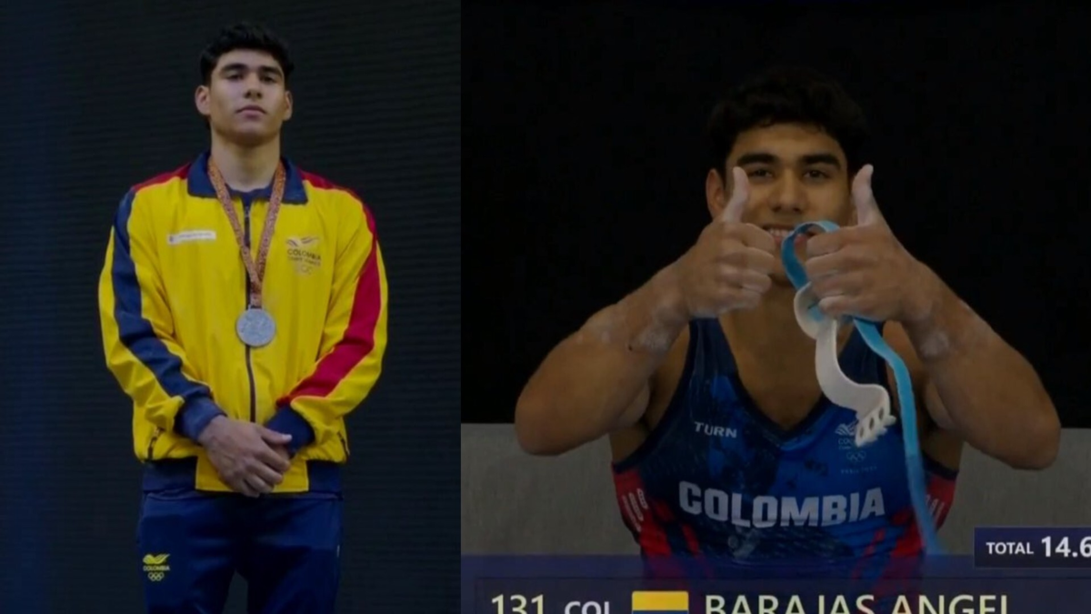 Video | Ángel Barajas la rompió en la Copa Mundo de gimnasia de Croacia: ganó oro y bronce