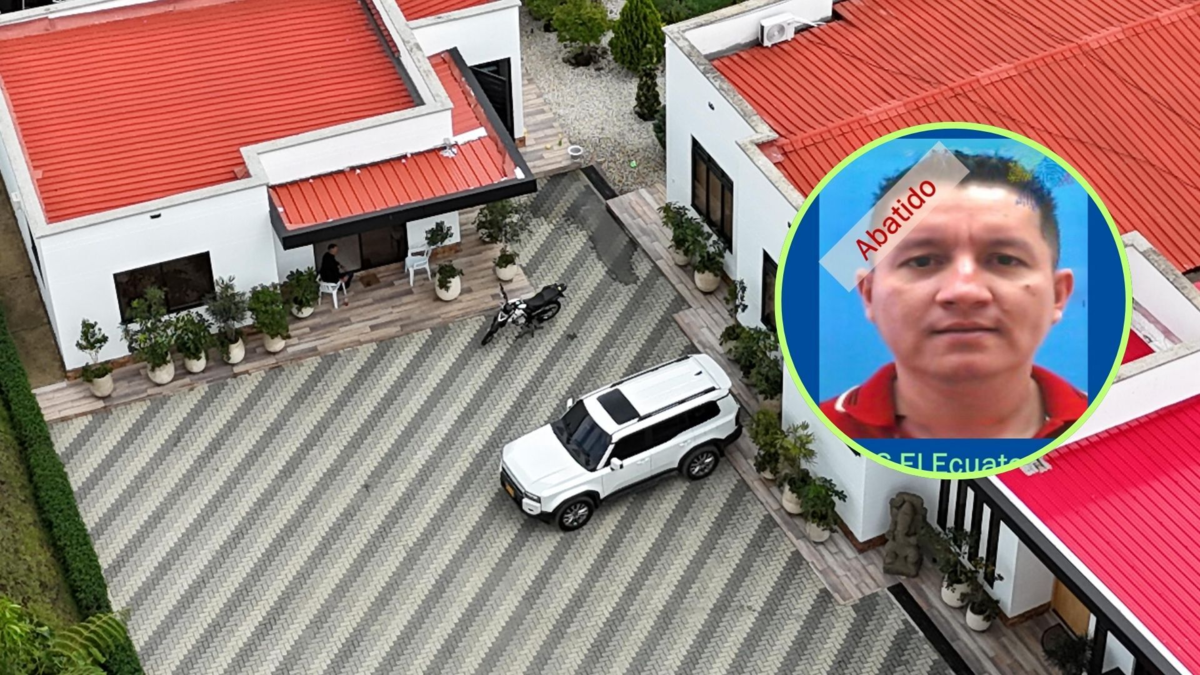 El papel en la mafia colombiana de ‘El Ecuatoriano’, el cabecilla de ‘los Choneros’ que fue abatido en una lujosa finca en Llanogrande, Antioquia